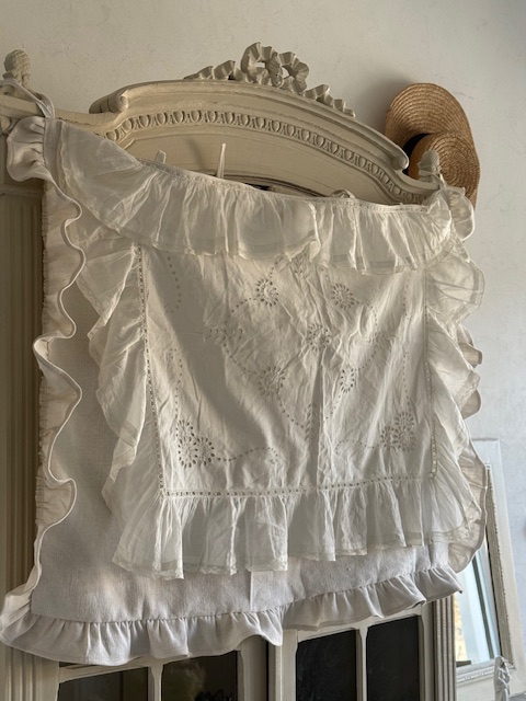 カフェカーテン A-013 新入荷アイテム/ホームファブリック フランスアンティーク Sold out