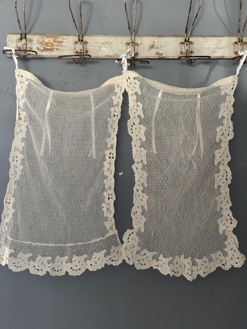 チュールカフェカーテン A-043A 新入荷アイテム/ホームファブリック フランスアンティーク Sold out