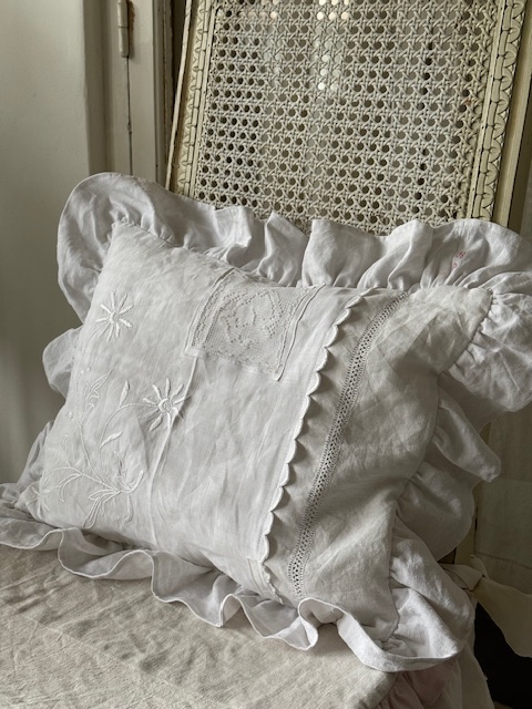 クッション A-057 新入荷アイテム/ホームファブリック フランスアンティーク Sold out