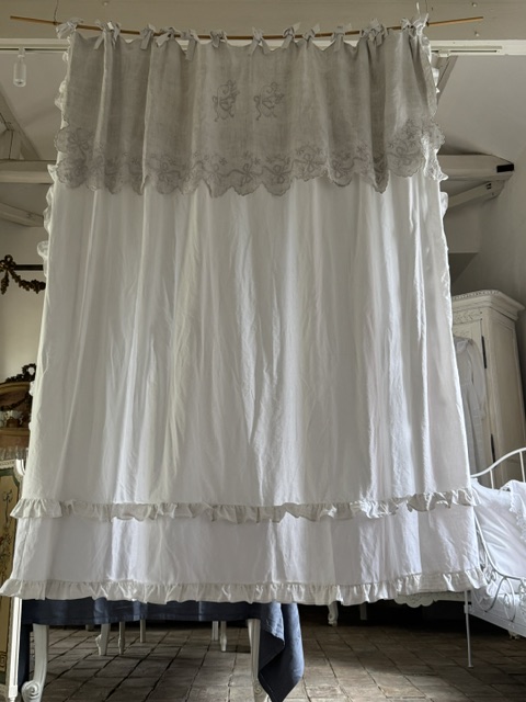 フランスアンティークカーテン A-089 新入荷アイテム/ホームファブリック フランスアンティーク Sold out