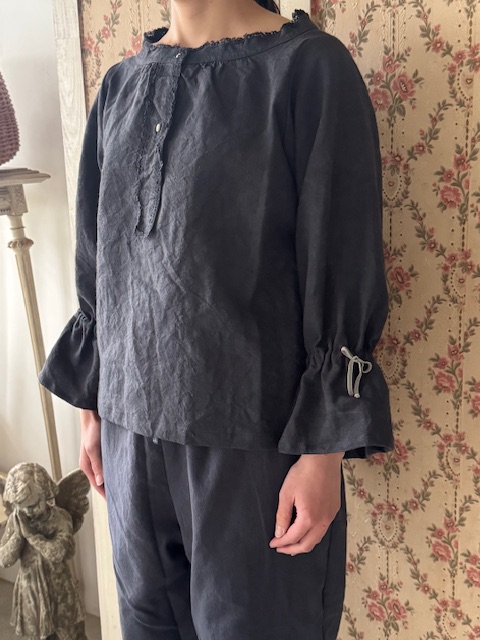 2重フリルロングスカート DI-117H 新入荷アイテム/ファッション フランスアンティーク Sold out