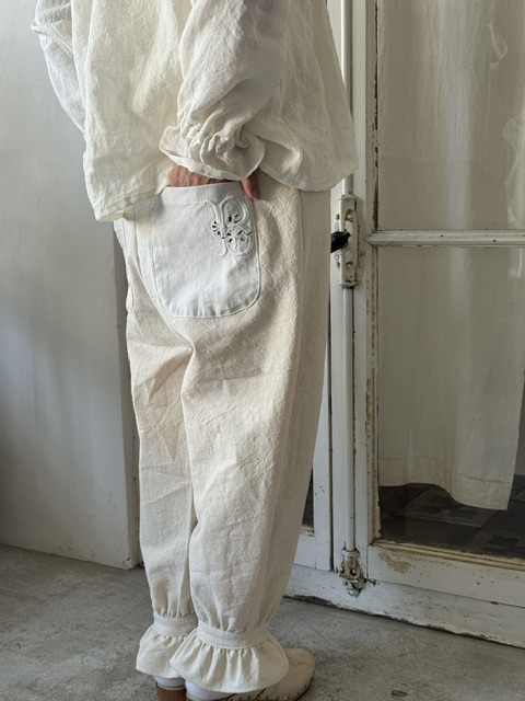 エミリーさんのパンツ EMLIE-DI-115J 新入荷アイテム/ファッション フランスアンティーク Sold out