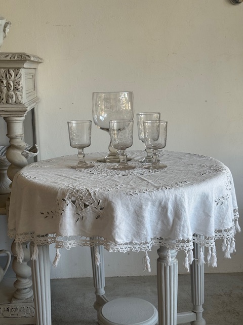 テーブルクロス I-369 新入荷アイテム/ホームファブリック フランスアンティーク 24,900円(税込み27,390円)