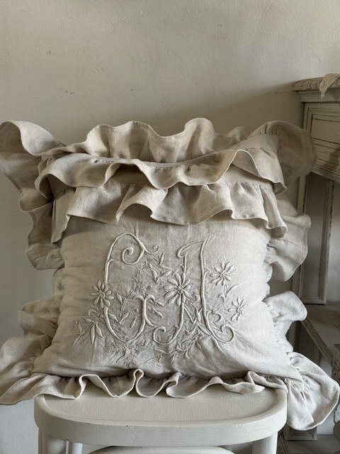 クッションカバー I-381 新入荷アイテム/ホームファブリック フランスアンティーク Sold out