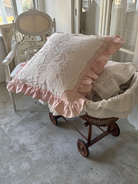 クッションカバー I-388 新入荷アイテム/ホームファブリック フランスアンティーク Sold out