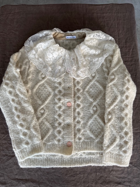 手編みセーター KNT-54WB 新入荷アイテム/ファッション フランスアンティーク Sold out