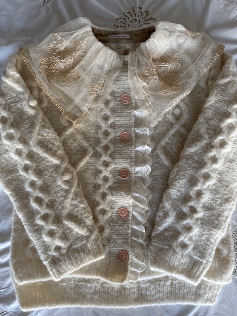 手編みセーター KNT-54WD 新入荷アイテム/ファッション フランスアンティーク Sold out