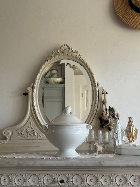 スーピエール(蓋付き) T-244 新入荷アイテム/キッチン雑貨 フランスアンティーク 21,000円(税込み23,100円)