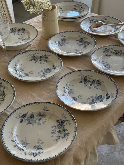 平皿プレート U-179A 新入荷アイテム/キッチン雑貨 フランスアンティーク Sold out