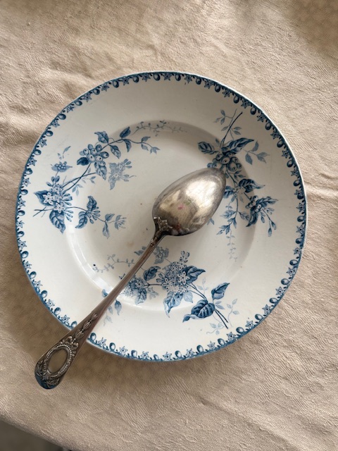 平皿プレート U-179AE 新入荷アイテム/キッチン雑貨 フランスアンティーク 4,200円（税込み4,620円）