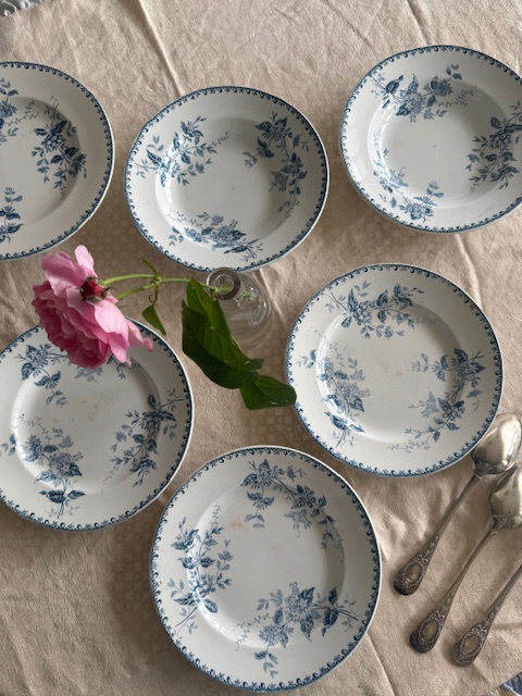 平皿プレート U-179AF 新入荷アイテム/キッチン雑貨 フランスアンティーク 4,200円（税込み4,620円）