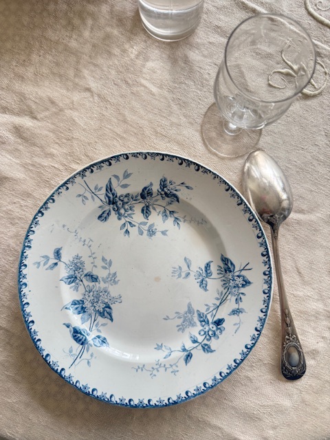 平皿プレート U-179AG 新入荷アイテム/キッチン雑貨 フランスアンティーク 4,200円（税込み4,620円）