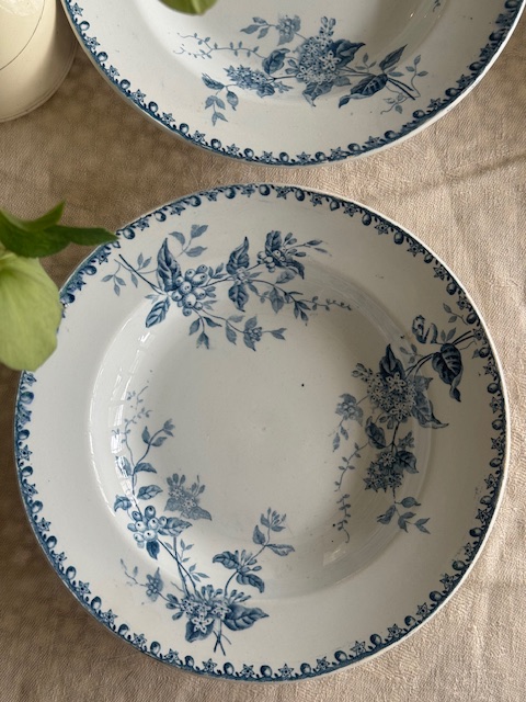 スーププレート U-179BA キッチン雑貨/新入荷アイテム フランスアンティーク 4,200円（税込み4,620円）