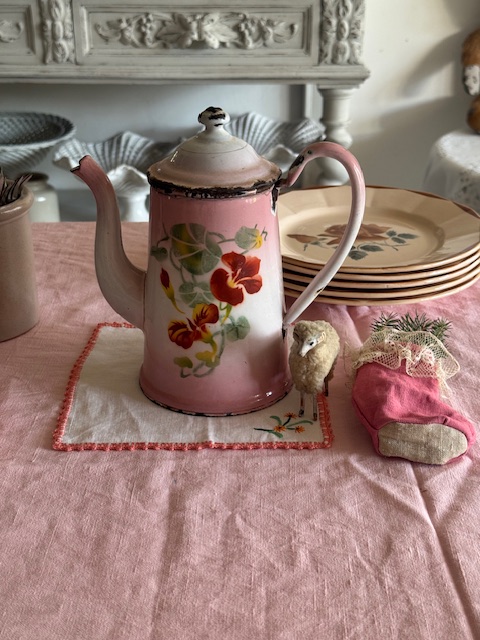 ホーローポット V-186 新入荷アイテム/インテリア雑貨 フランスアンティーク Sold out