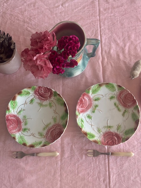 バルボティーヌプレート V-295A 新入荷アイテム/キッチン雑貨 フランスアンティーク Sold out