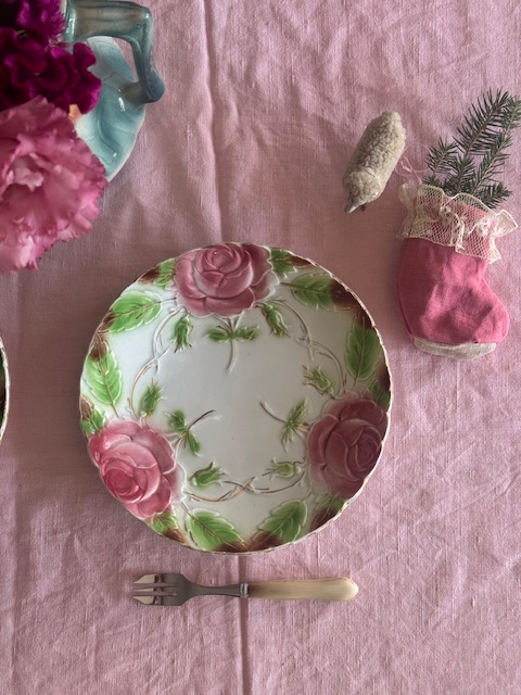 バルボティーヌプレート V-295B 新入荷アイテム/キッチン雑貨 フランスアンティーク Sold out